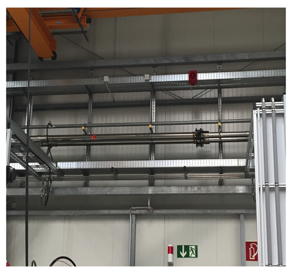 Ausbau von Kabelwegen in der Industrie für den Brandschutz